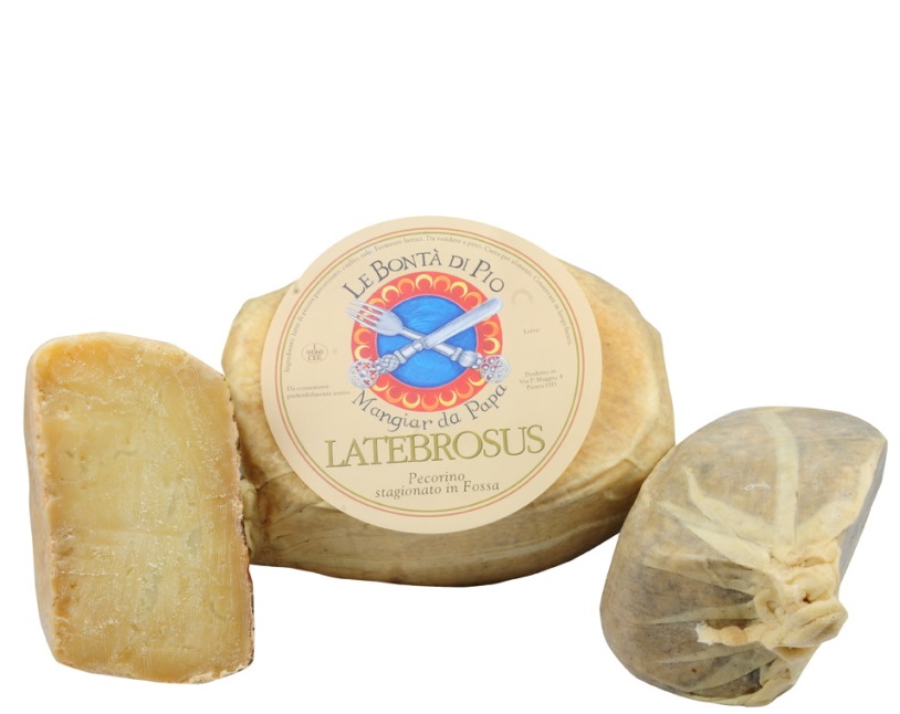 Pecorino stagionato nelle Fosse Venturi LATEBROSUS